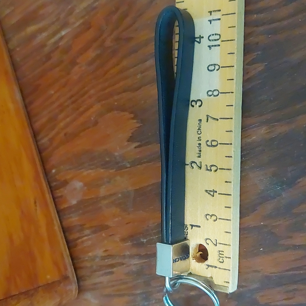 Coach Leather Loop Key Fob - image 6